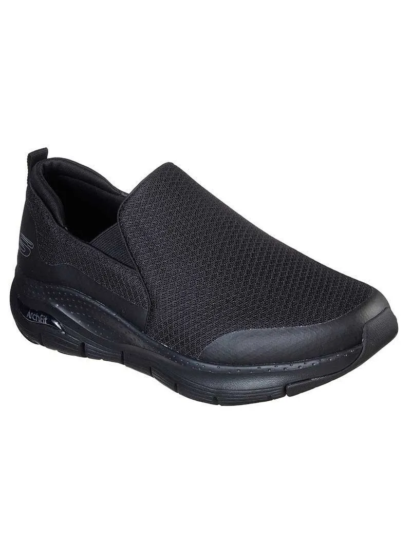 Mocasines Arch fit Skechers 232043 negros