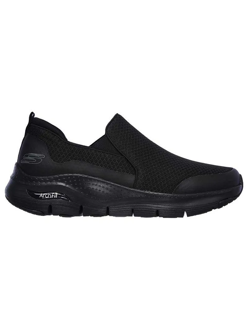 Mocasines Arch fit Skechers 232043 negros