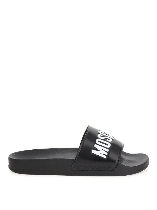 Moschino Chanclas - Negro