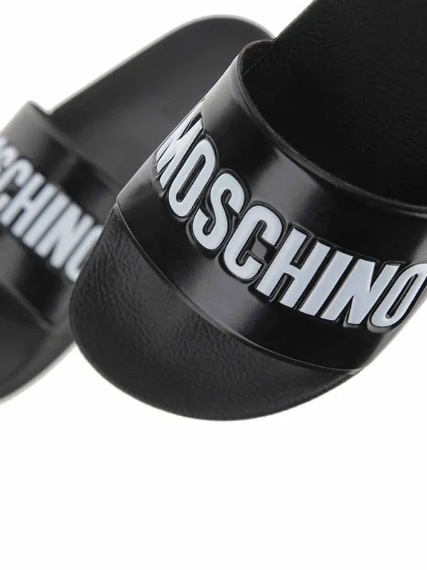 Moschino Chanclas - Negro