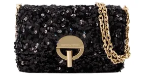 Nano Moon Crossbody - Vanessa Bruno - Algodón - Negro 