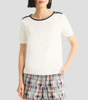 Nautica Playera cuello redondo manga corta Mujer