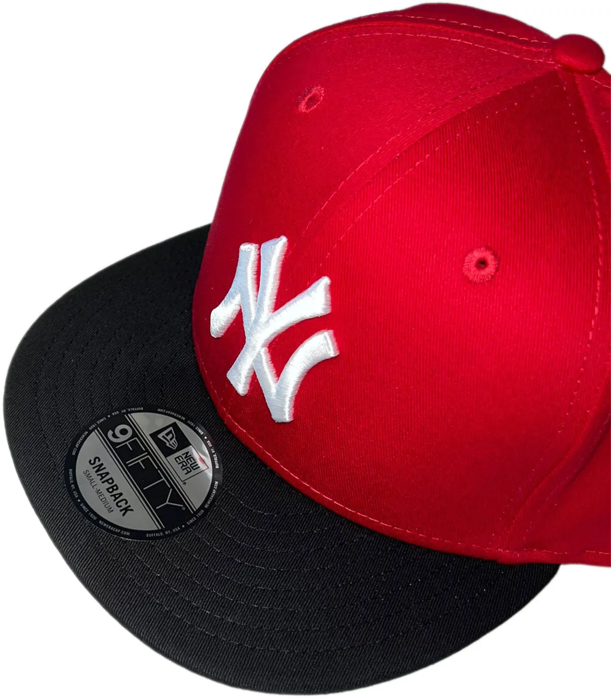 New Era 9Fifty Gorra con parche typo de los Boston Red Sox para en rojo marino