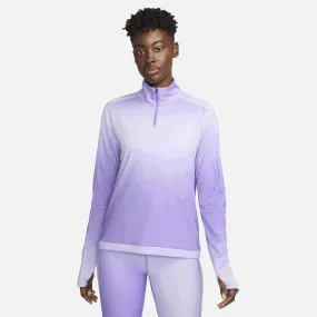 Nike Dri-FIT Swoosh 1/4 Zip Printed Running Tee