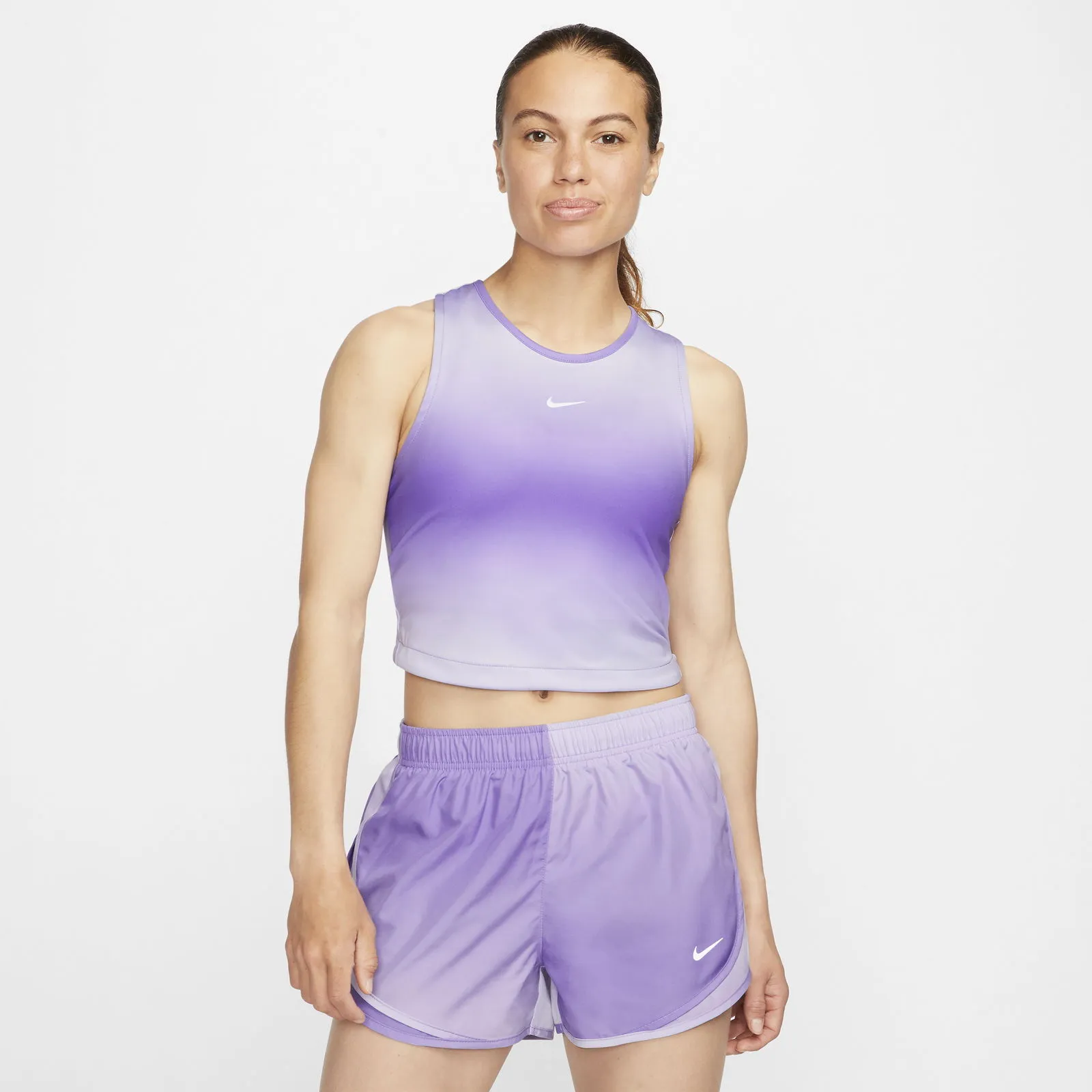 Nike Dri-FIT Swoosh Cropped Running Tank Top