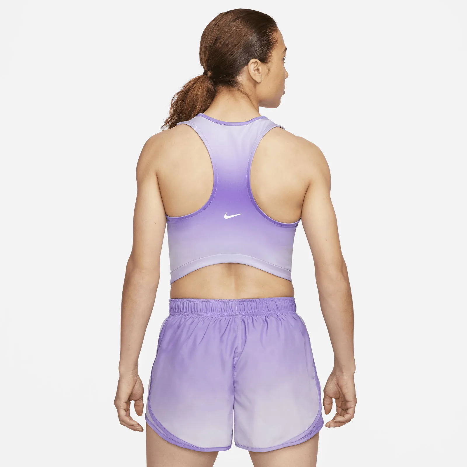 Nike Dri-FIT Swoosh Cropped Running Tank Top