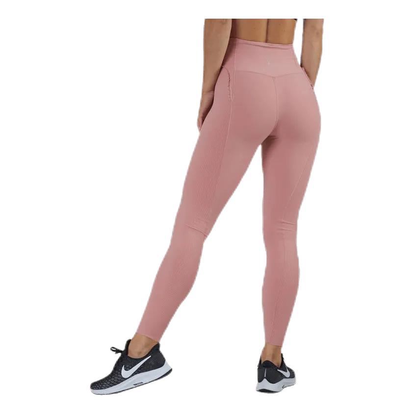 Nike Yoga Stmt Cln 7/8 Tight Pink/Beige