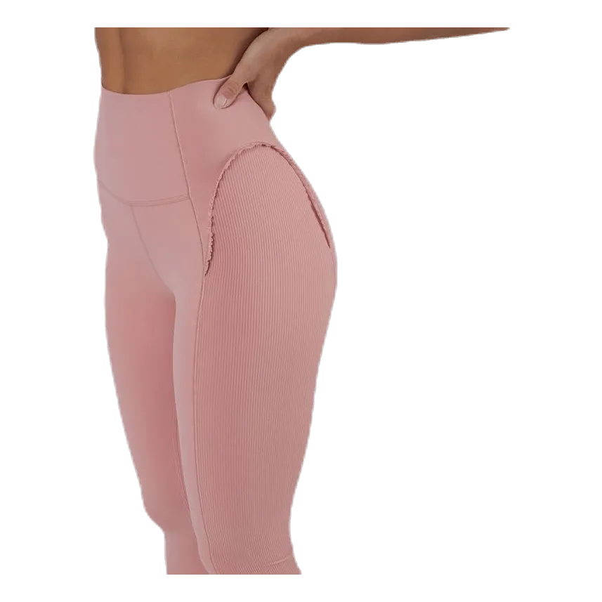 Nike Yoga Stmt Cln 7/8 Tight Pink/Beige