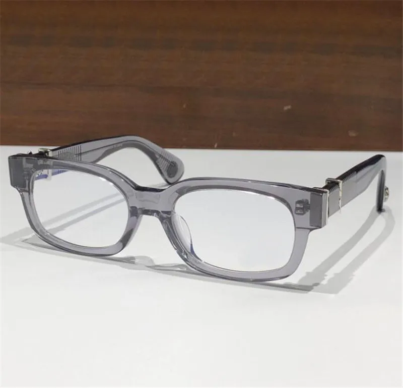 Nuevo diseño de moda Gafas ópticas de cuadrado retro 8233 marco de tablones de acetato de forma simple y popular de forma versát