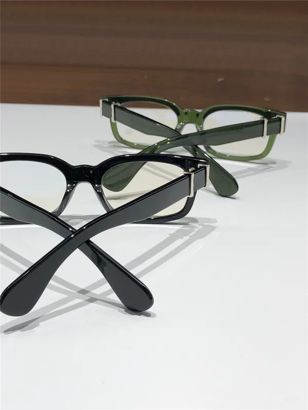 Nuevo diseño de moda Gafas ópticas de cuadrado retro 8233 marco de tablones de acetato de forma simple y popular de forma versát