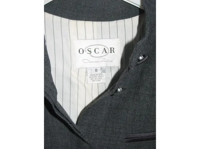 Oscar de la Renta Chaquetas Gris 