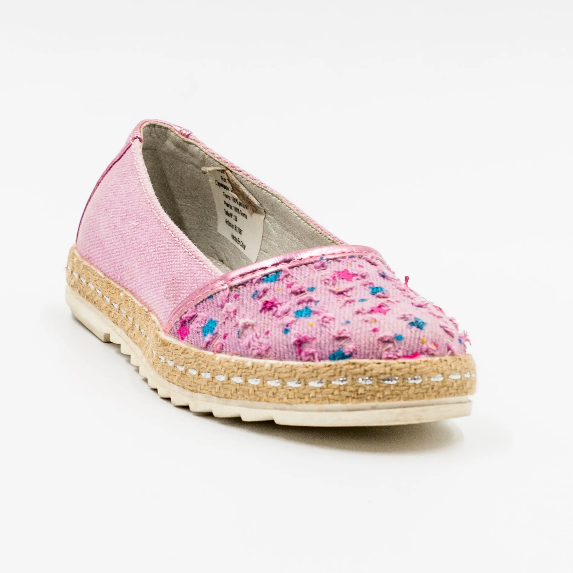 Osito Ballerinas Lona Rosado Nia Casual