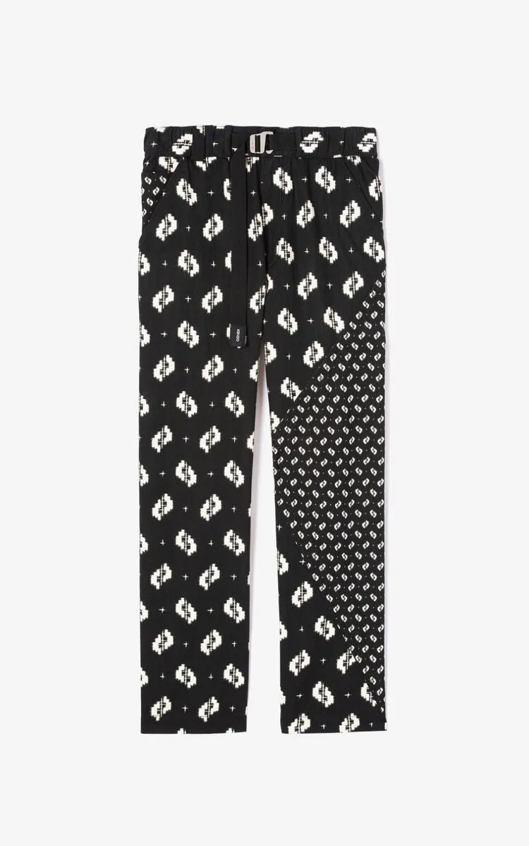 PANTALN RECTO ESTAMPADO IKAT