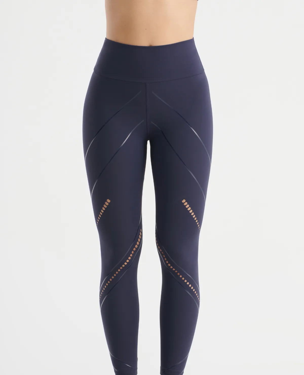 Pantalon deportivo | Tipo leggins | Con fajón | Silueta ajustada_Ref: 68148