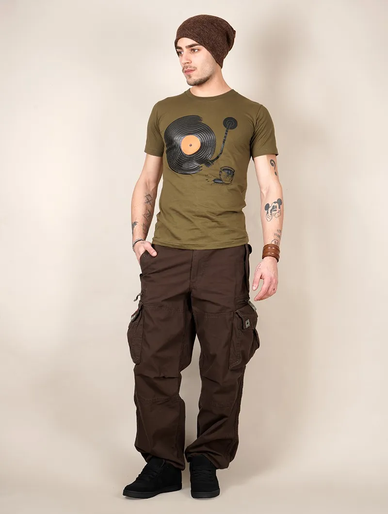 Pantalones cargo Molecule 45019, Marrones