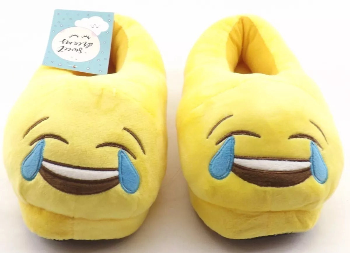 Pantuflas Cerradas Unisex Emojis Invierno Nene Nena Pagos