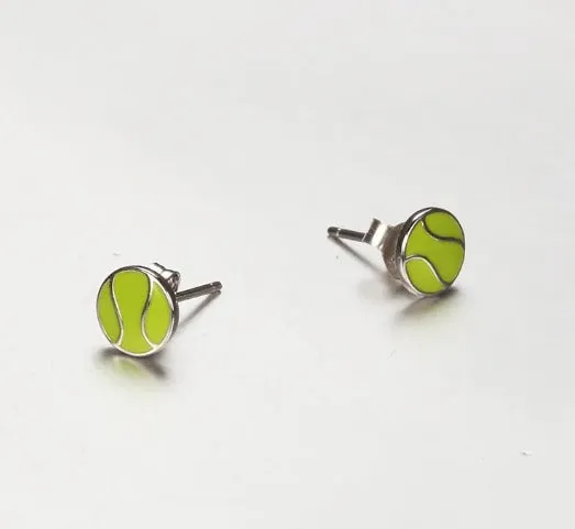 PENDIENTES DE PELOTA DE TENIS