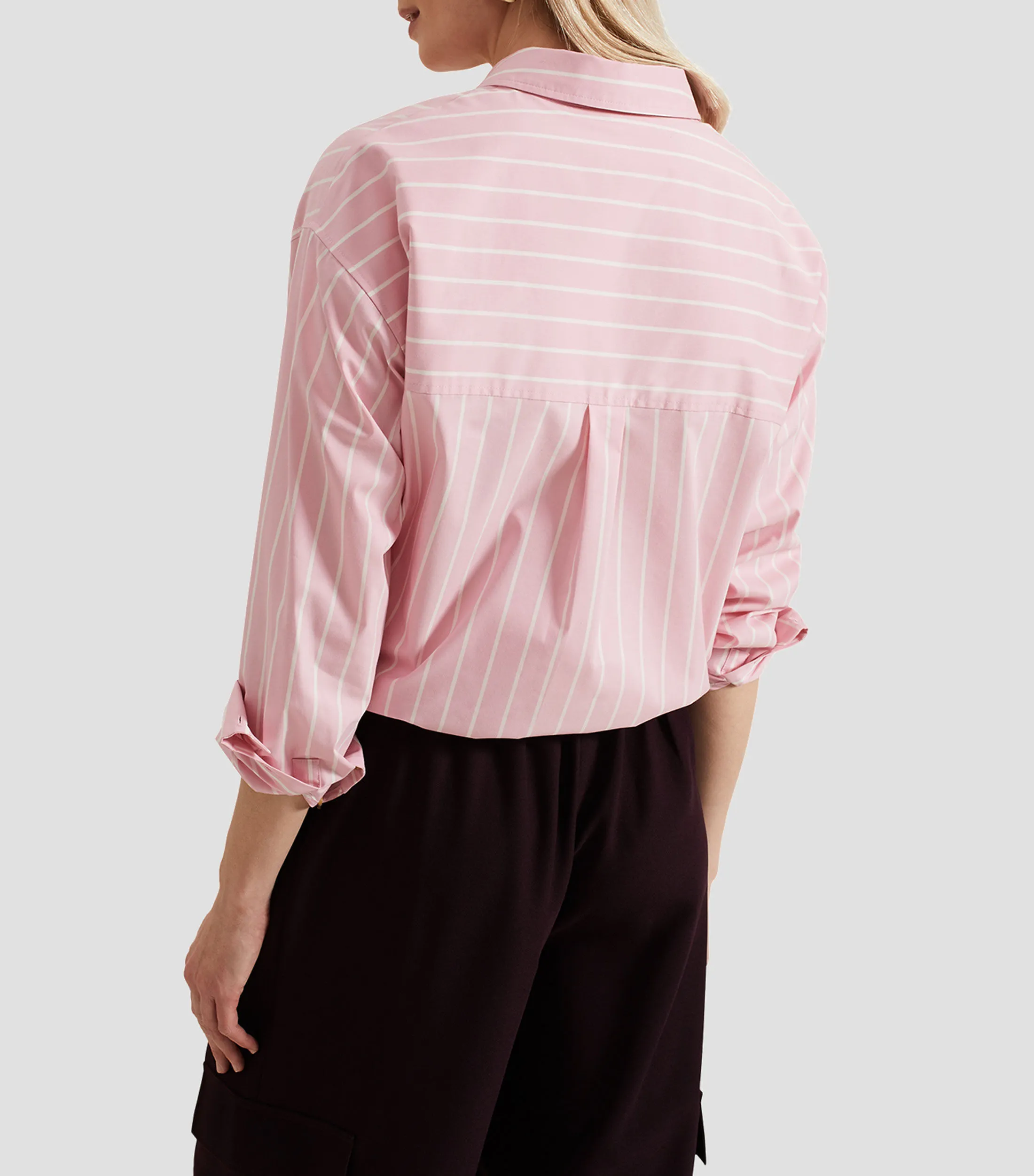 Phase Eight Camisa de rayas con manga larga Mujer