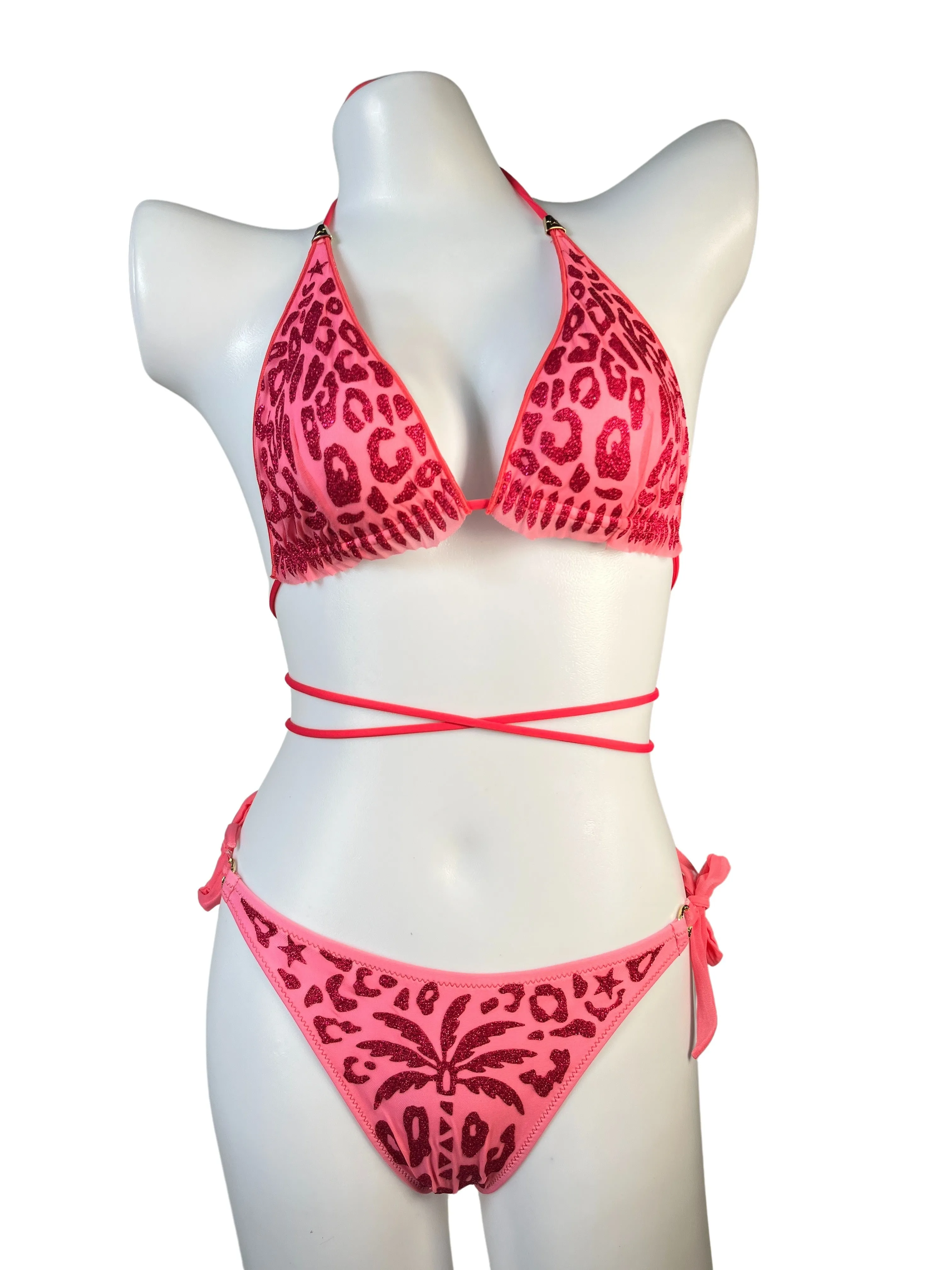 PIN-UP STARS Bikini Estampado Metalizado