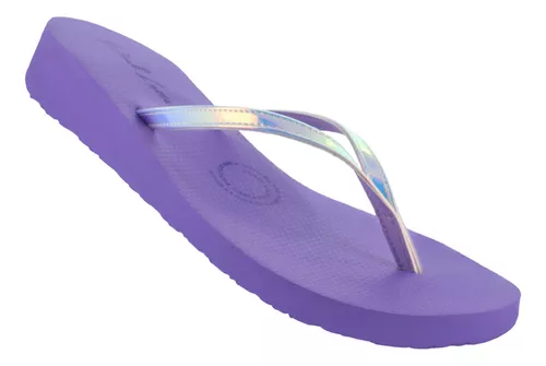 Pink Latte Sandalia Flip Flop Casual Playa Cuña Mujer 86483