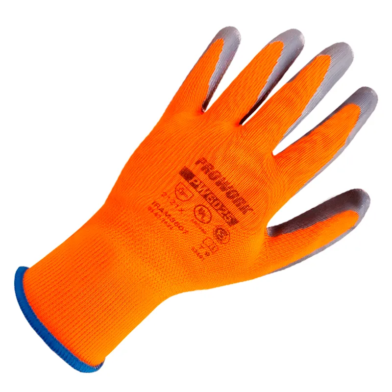 PROWORK GUANTES TEJIDOS SIN COSTURA RECUBIERTOS EN NITRILO GRIS (PW6025)