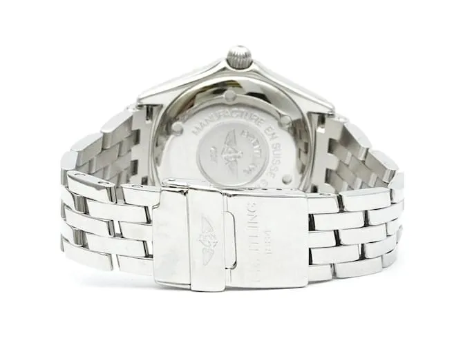 Reloj deportivo para mujeres Breitling Callisto Quartz de acero inoxidable 