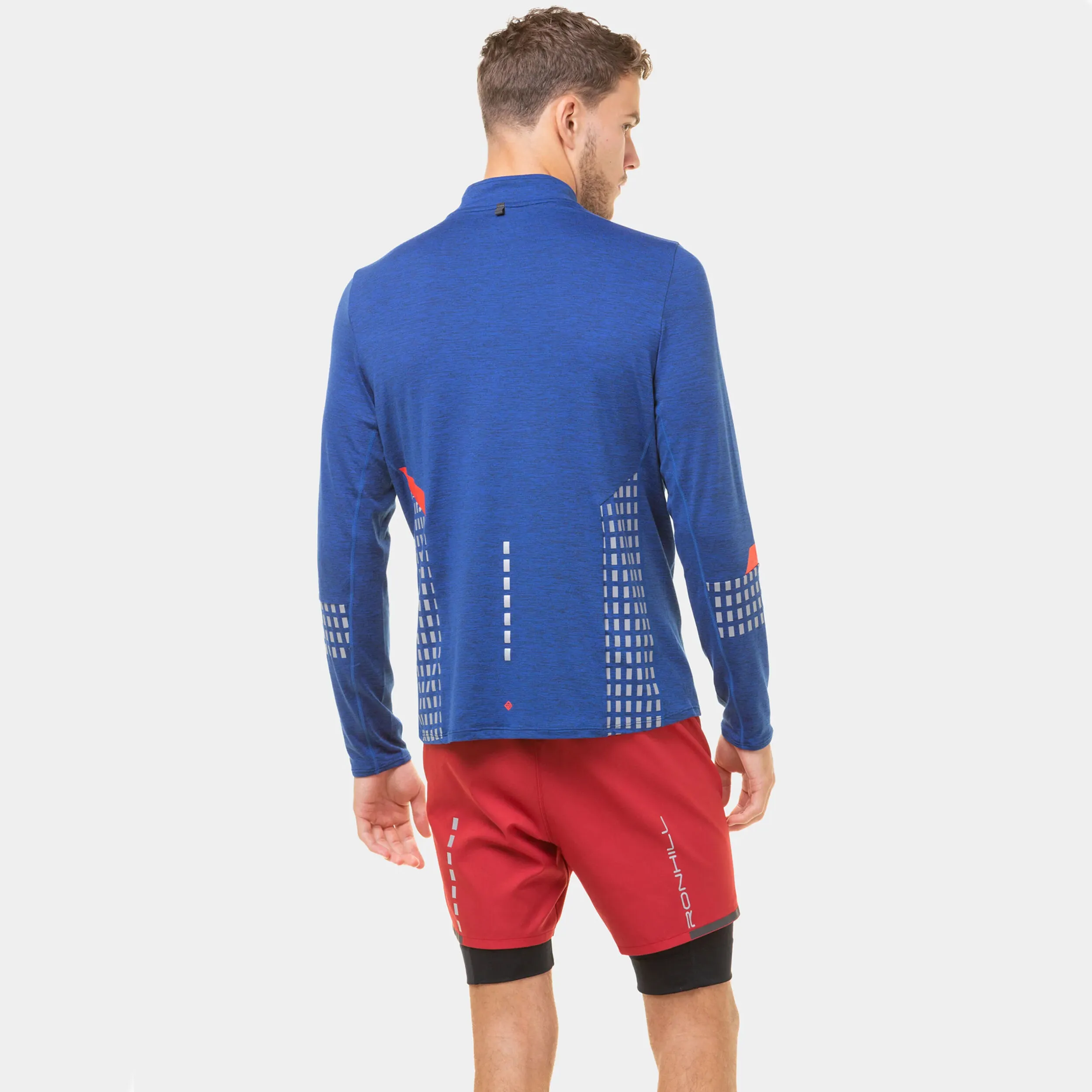 Ronhill Tech Afterhours 1/2 Zip Camiseta De Running Hombres