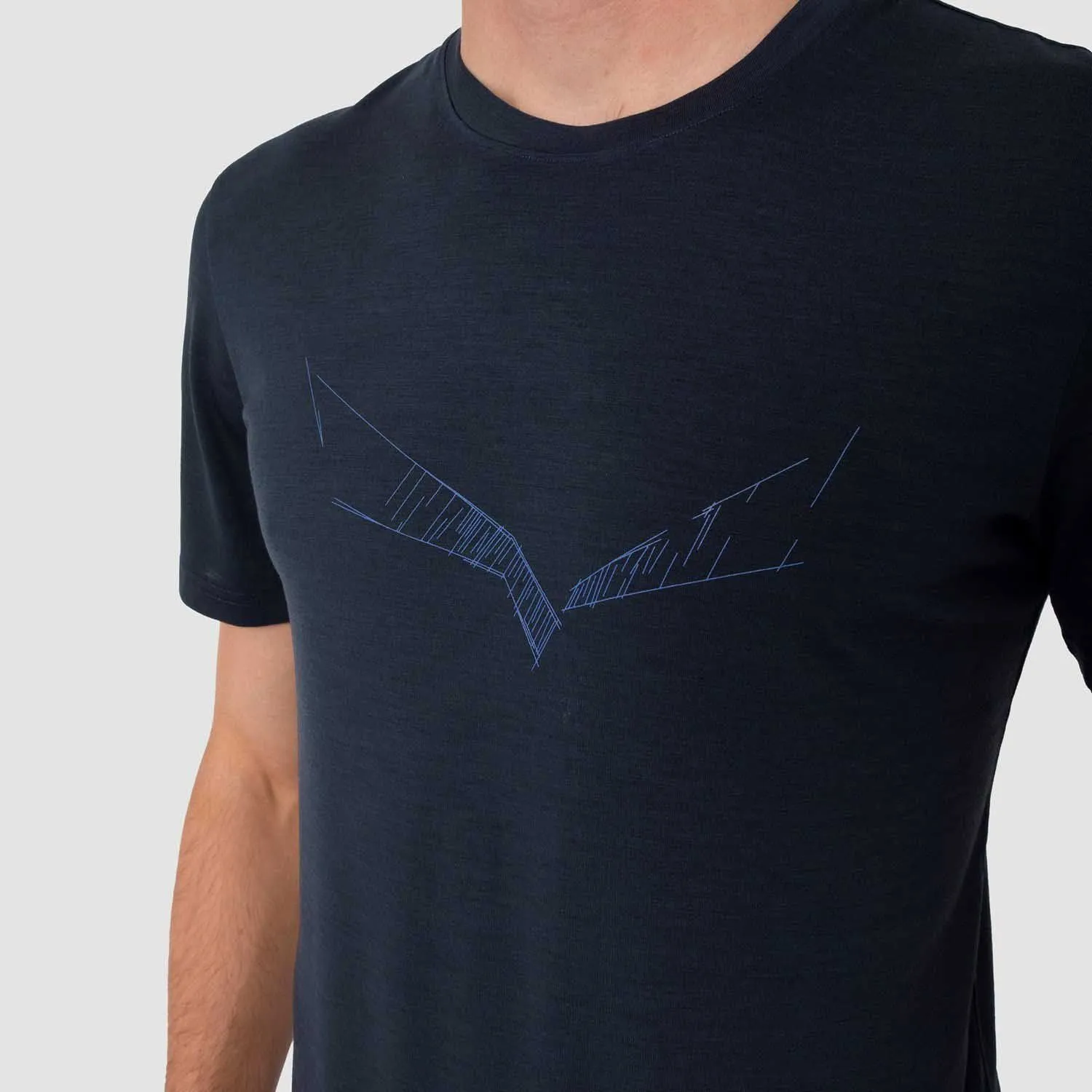 Salewa Puez Eagle Sketch Merino T-Shirt