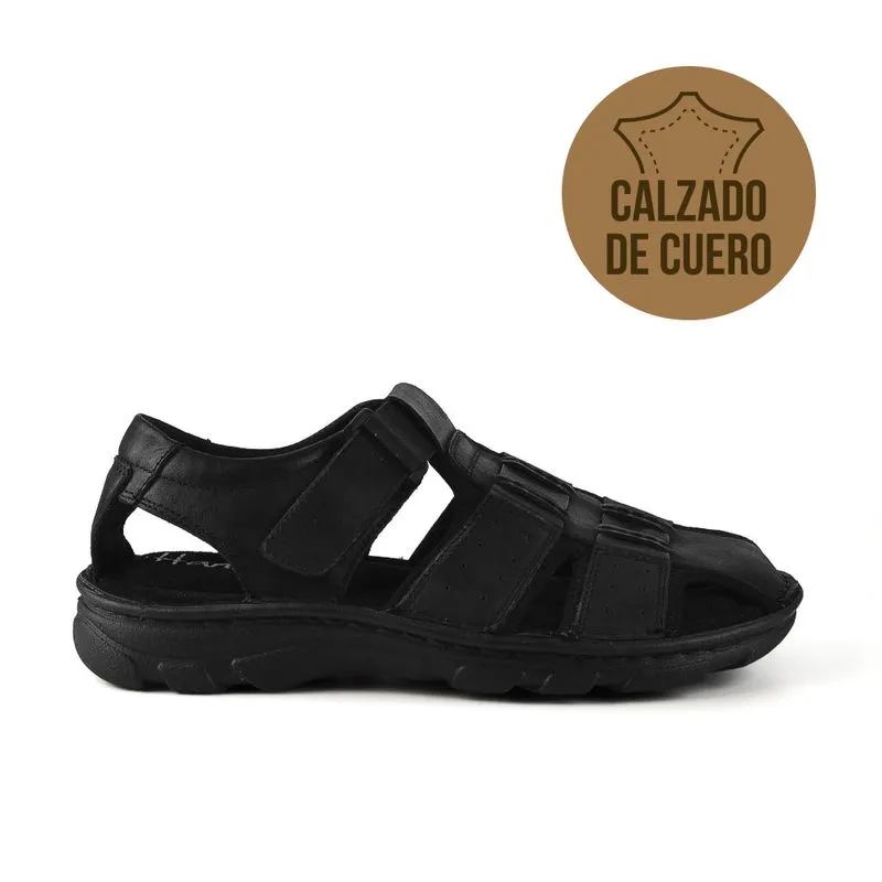 SANDALIA CASUAL DE CUERO HANKER ALFIE