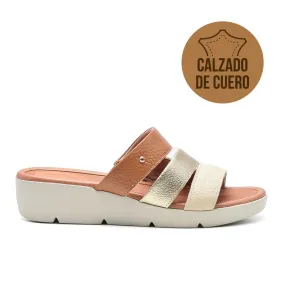 SANDALIA CASUAL DE CUERO USAFLEX CHARLINE