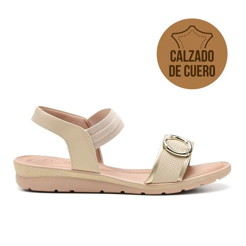 SANDALIA CASUAL DE CUERO USAFLEX CHELSEA