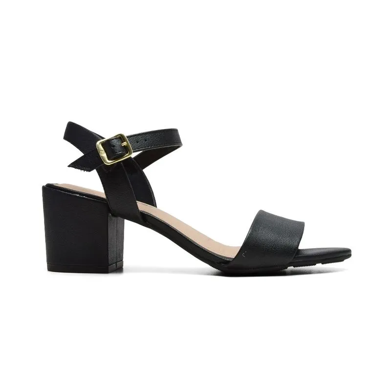 SANDALIA CASUAL TACO ALTO KORIUM CONFORT SOPHIE BLACK