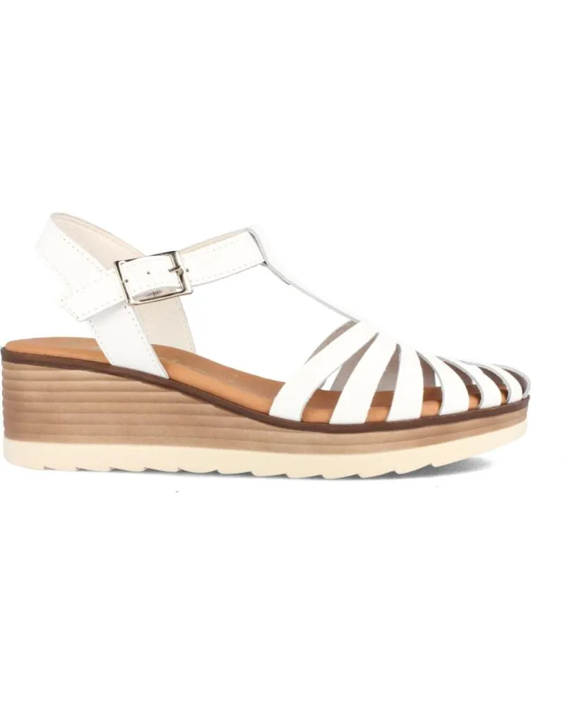 Sandalias MARILA  de Mujer SANDALIAS PARA MUJER ESTILO CANGREJERA EN PIEL FELICIA BLANC  BLANCO