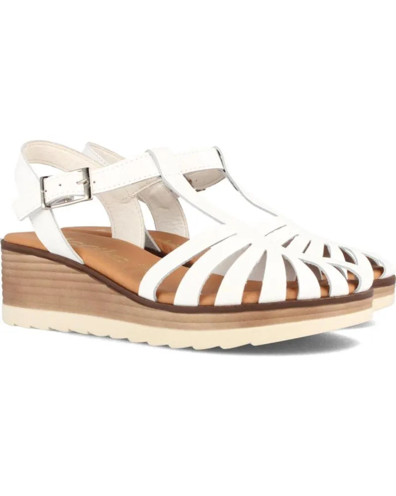 Sandalias MARILA  de Mujer SANDALIAS PARA MUJER ESTILO CANGREJERA EN PIEL FELICIA BLANC  BLANCO