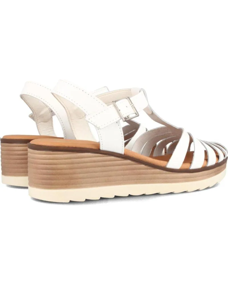 Sandalias MARILA  de Mujer SANDALIAS PARA MUJER ESTILO CANGREJERA EN PIEL FELICIA BLANC  BLANCO