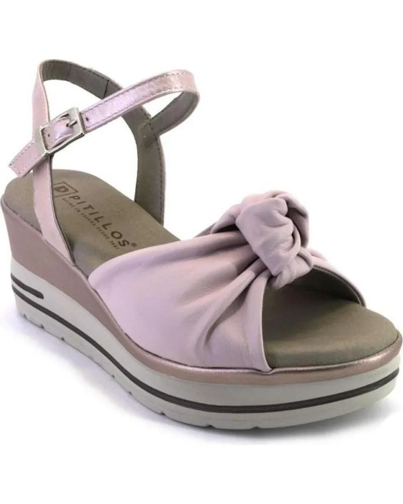 Sandalias PITILLOS  de Mujer 2611-23 SANDALIAS DE MUJER PIEL  ROSA