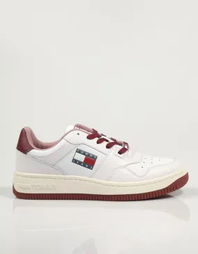  sapatilhas TOMMY HILFIGER Tommy Jeans Retro Low Basket en Branco 79953