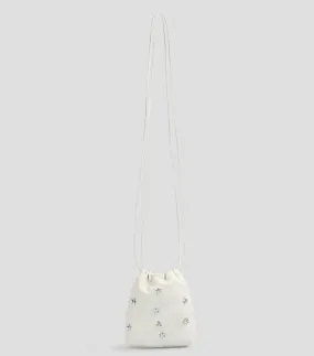 Scalpers Bolso crossbody en piel con estrellas metálicas Mujer