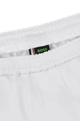 Shorts BOSS x Matteo Berrettini repelentes al agua con logo estampado