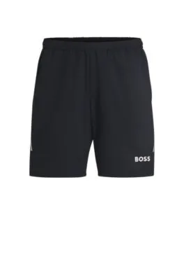 Shorts de tenis activos BOSS x Matteo Berrettini en tejido multielástico