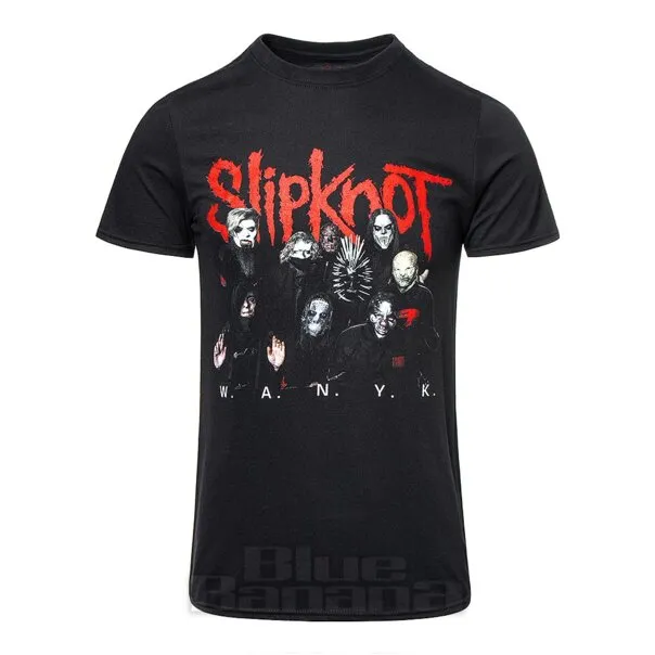 Slipknot Camiseta Oficial de Manga Corta We Are Not Your Kind - Negro