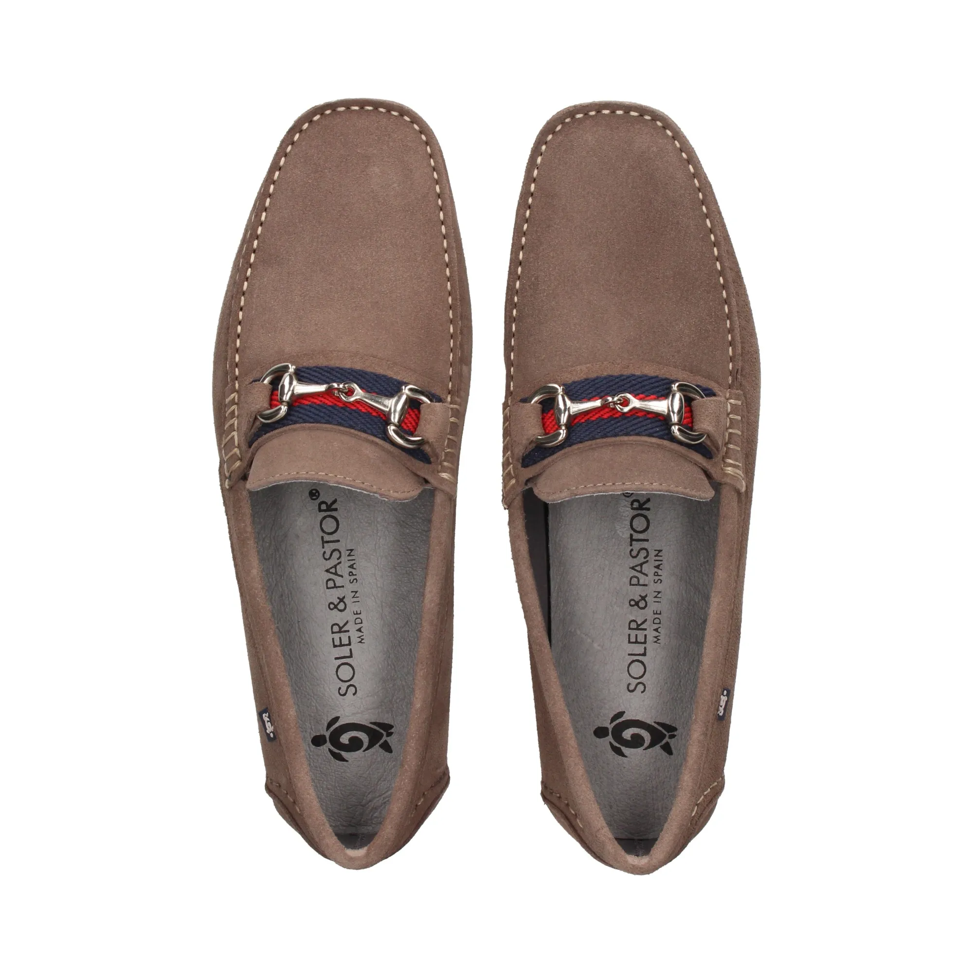 SOLER Mocasines de Hombre GRIS