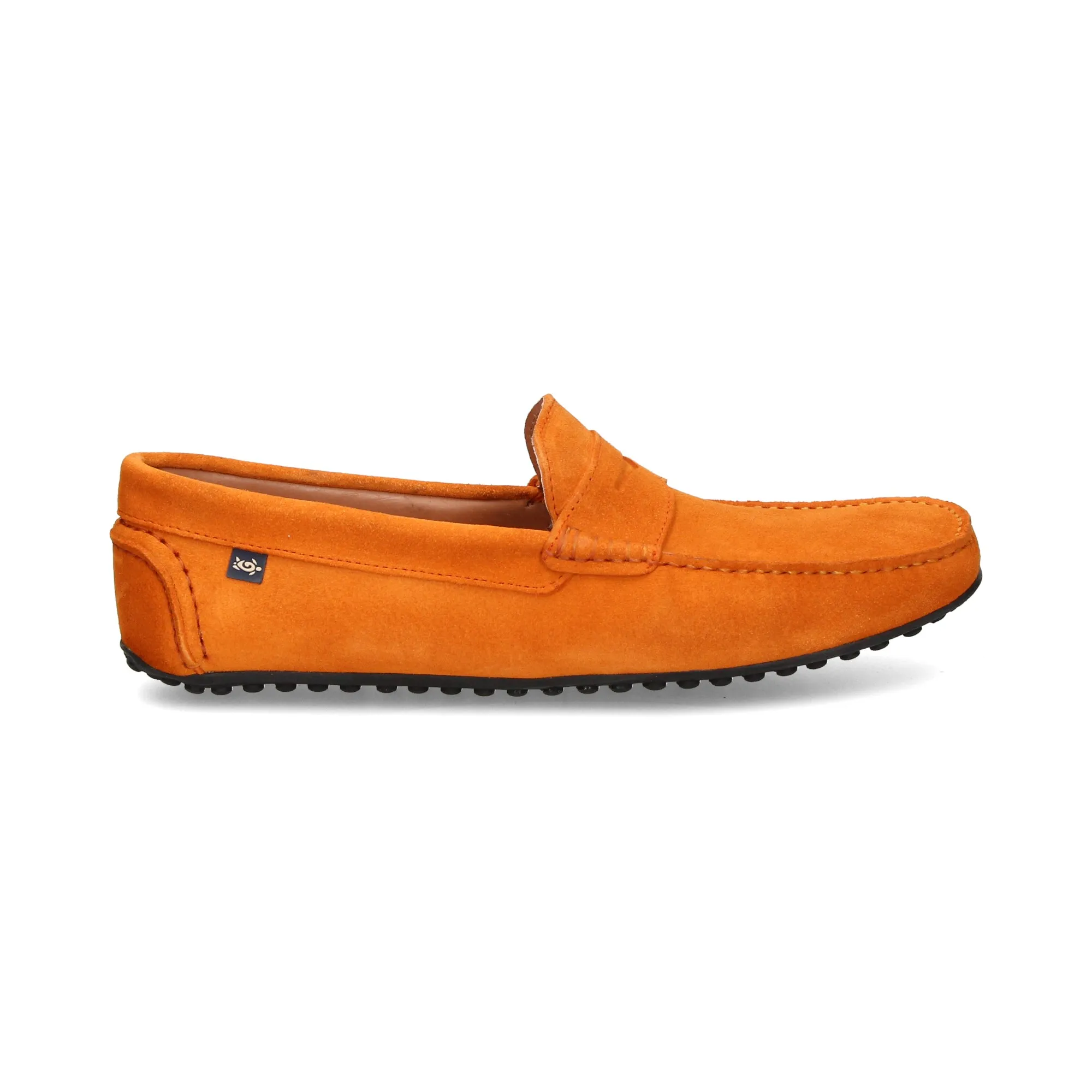 SOLER Mocasines de Hombre MANDARINA