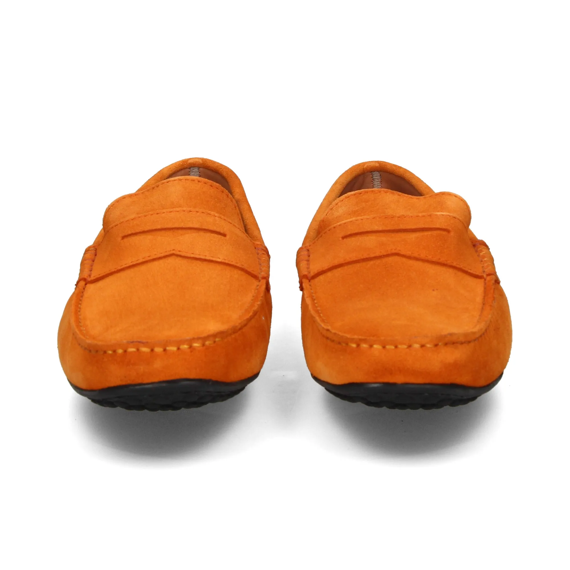 SOLER Mocasines de Hombre MANDARINA