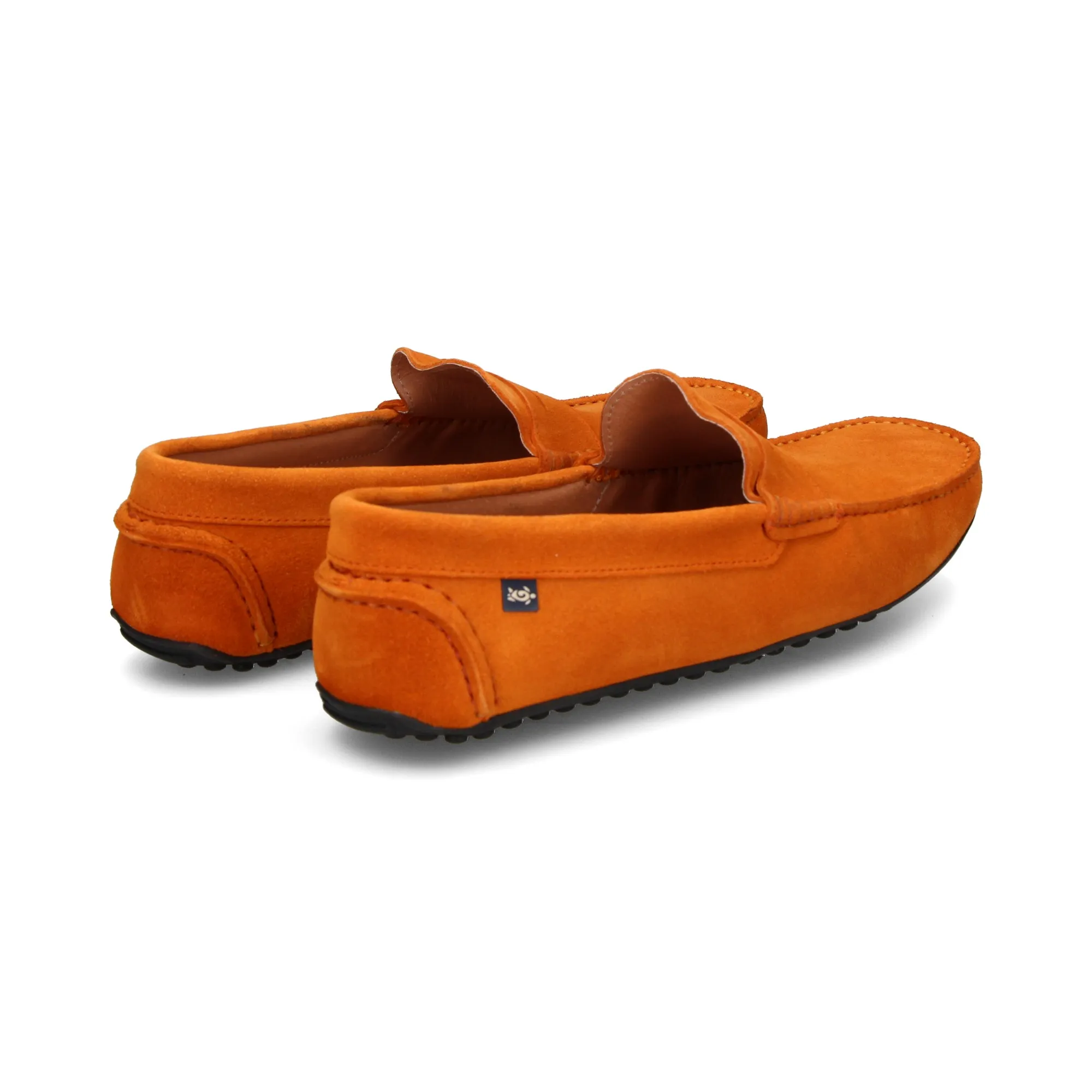 SOLER Mocasines de Hombre MANDARINA