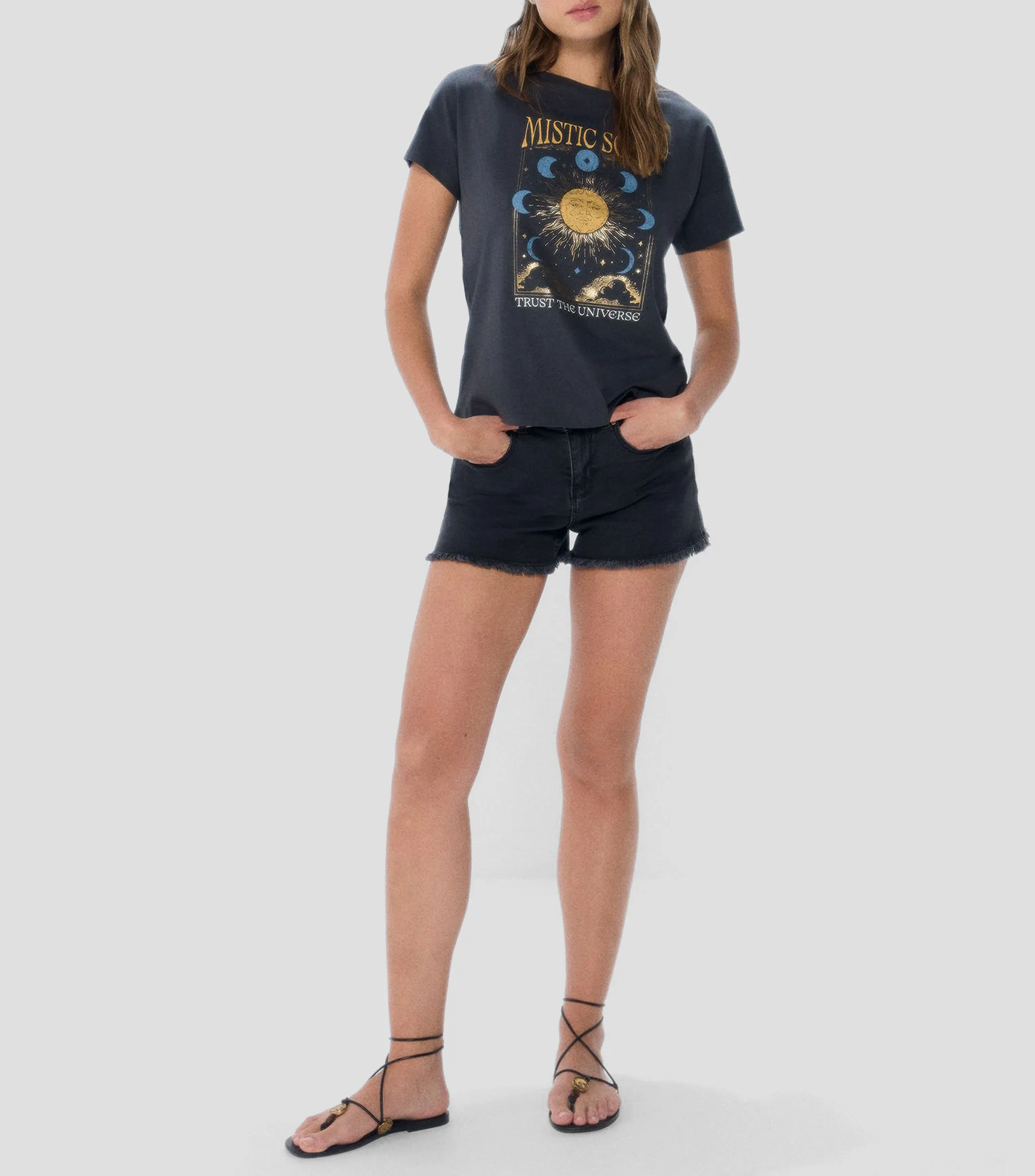 Springfield Playera "Mistic Soul" manga corta Mujer