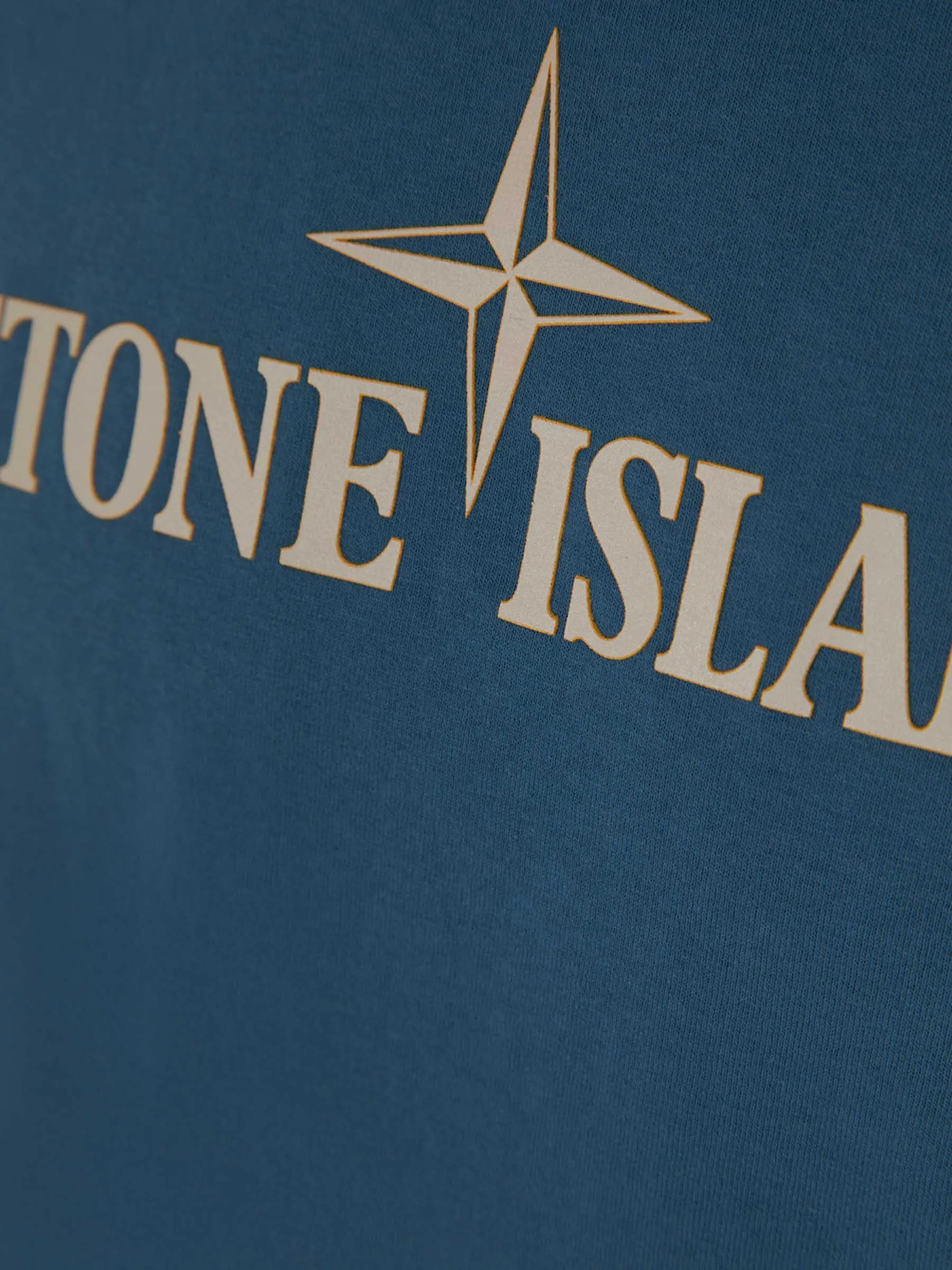 Stone Island Camiseta Logo Algodón