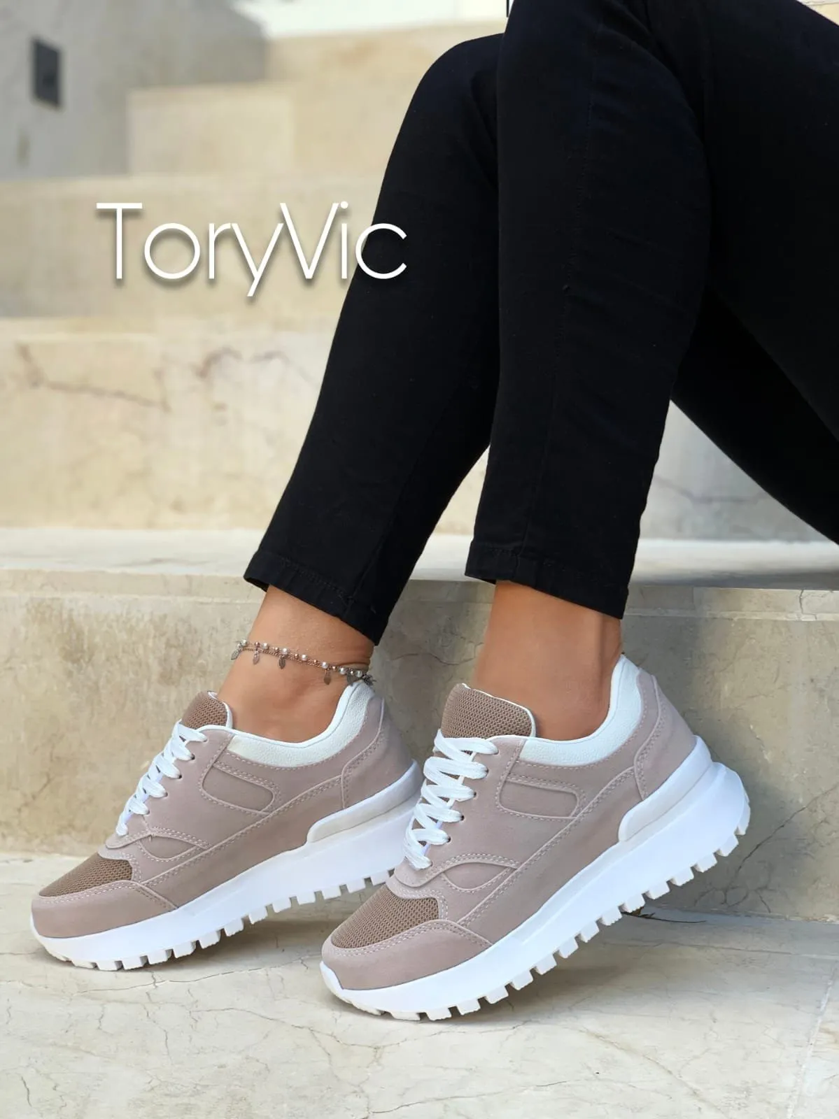 Tenis de mujer – London beige