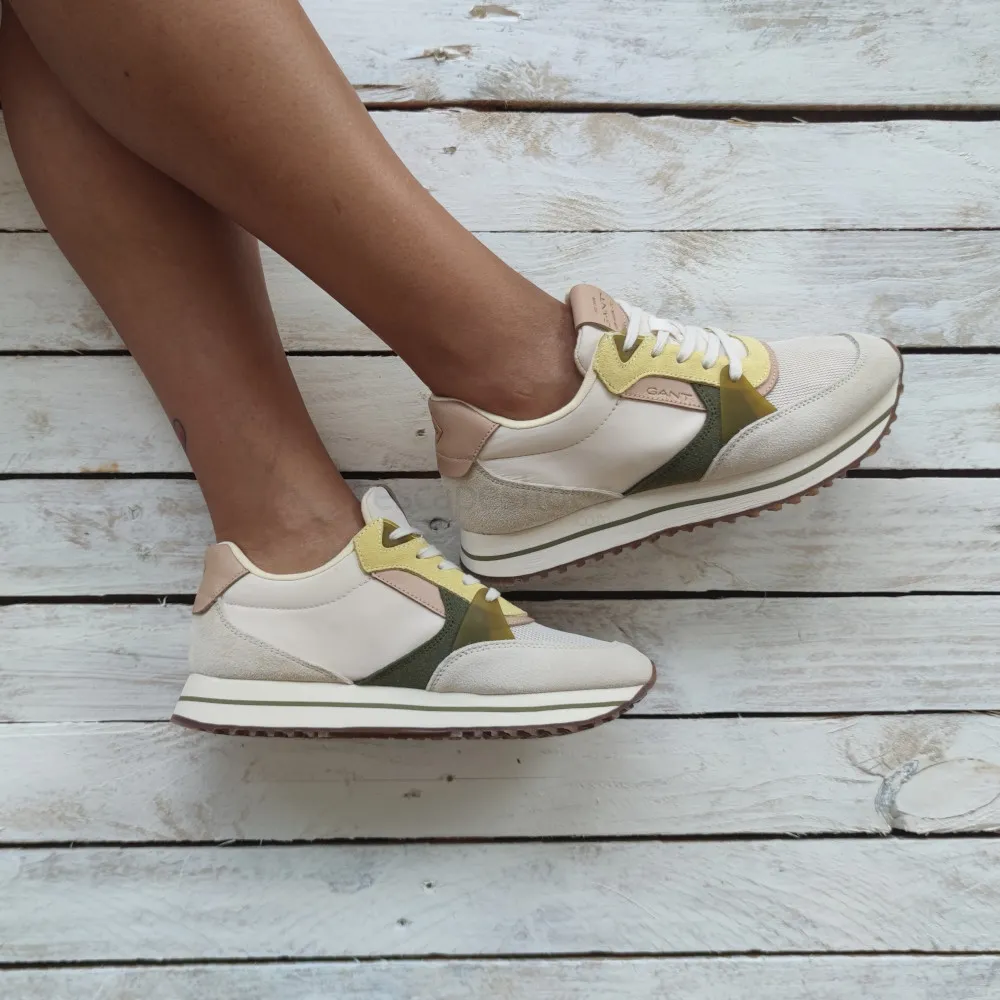 Tenis GANT Benvinda Beige Yellow