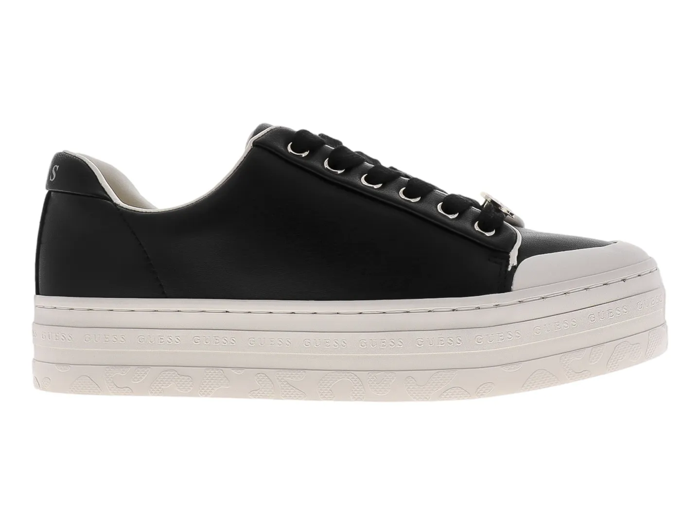 Tenis Guess Lullus Negro Para Mujer